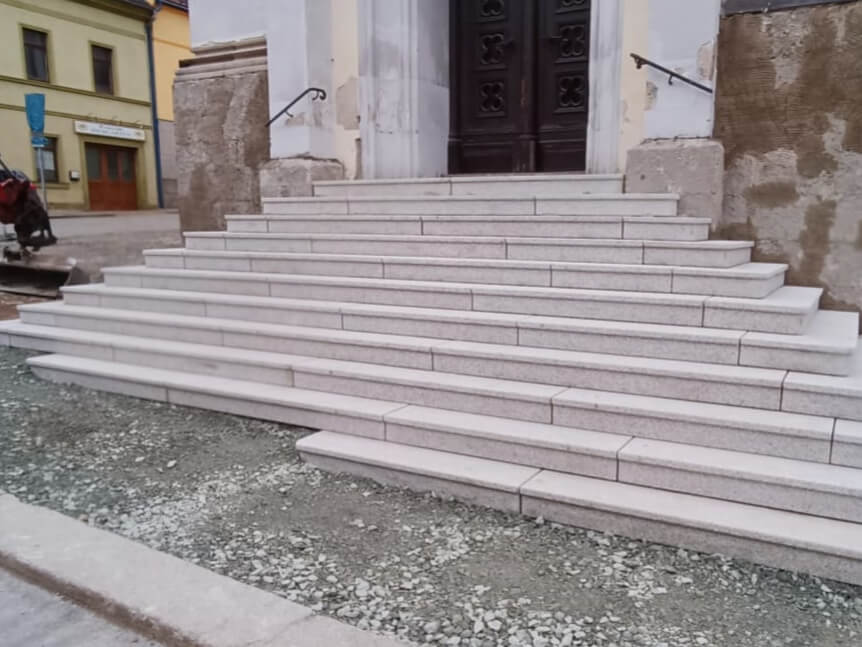 Rekonstruktion der Treppe in Elsterberg Image